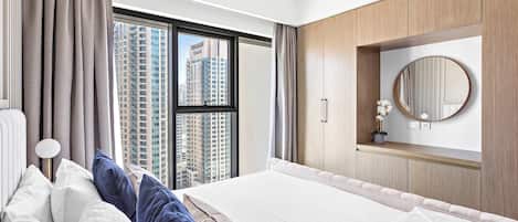 1 sovrum, skrivbord, strykjärn/strykbräda och wi-fi