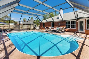 Una piscina climatizada