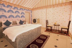 Deluxe Double or Twin Room, Desert view | In-room safe, desk, laptop workspace - Saira Heritage Resort (Jaisalmer)