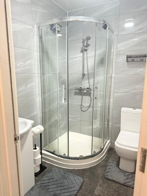 シャワー、ヘアドライヤー、タオル、石鹸