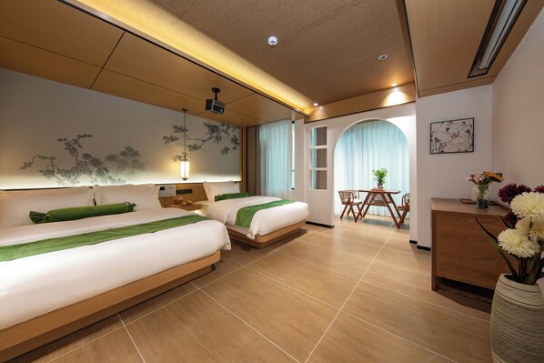 클래식 트윈룸, 마당 전망 | 객실에서 보이는 전망