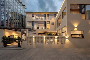 Fassade der Unterkunft