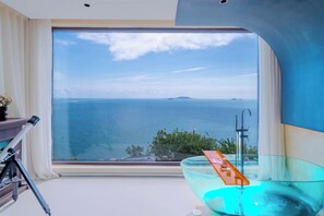 Suite Deluxe, vue océan | Vue de la chambre