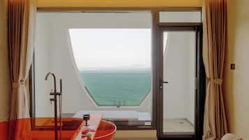 Luxury Double Room, Ocean View | View from room
