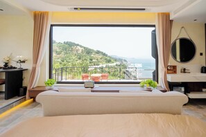 Premier Double Room, Sea View | View from room - Yasong Jianwen Resort Hotel (Qingdao)