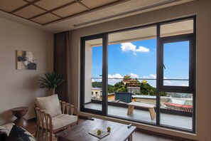 Panoramic Double Room, City View | Teres/patio