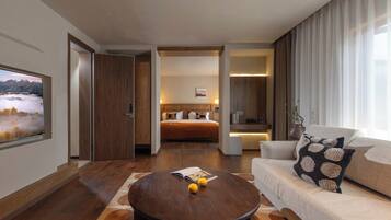 Televisión 55 pulgadas con canales de televisión por cable, impresora