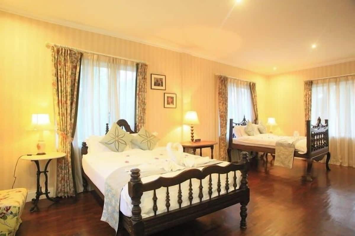 Biệt thự dành cho gia đình, 3 phòng ngủ, quang cảnh vườn | Két bảo mật tại phòng, phòng cách âm 