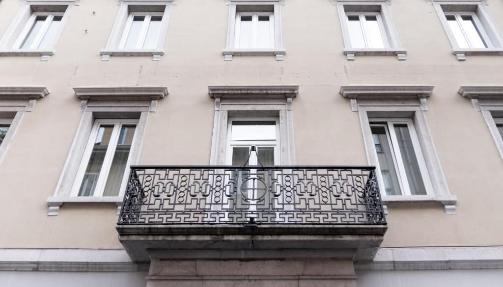 Fassade der Unterkunft