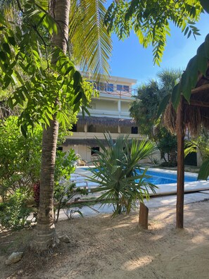 Fachada del alojamiento