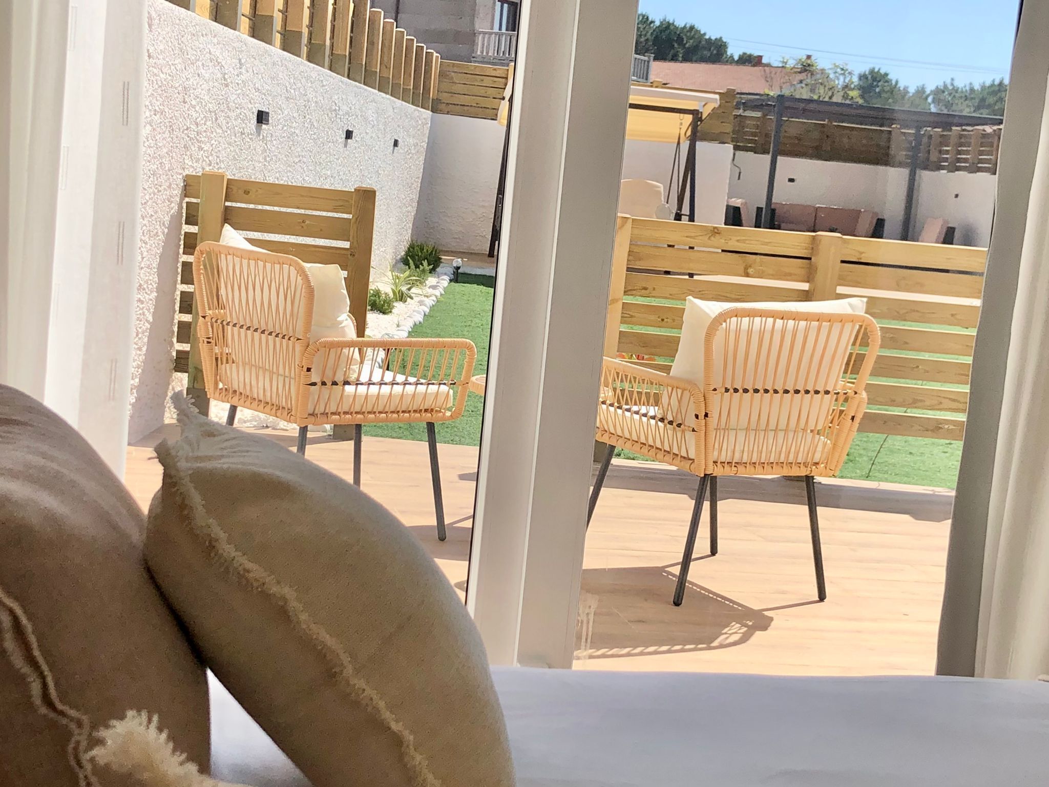 Comfort Twin Room, Garden View | Terrace/patio