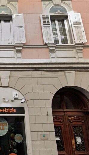 Fassade der Unterkunft