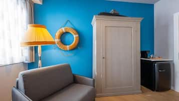 Superior-Dreibettzimmer | Verdunkelungsvorhänge, schallisolierte Zimmer, Bügeleisen/Bügelbrett