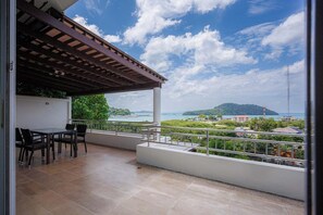 Balcony - Seaview Condo with Large Pool - BAP1 (Wichit)