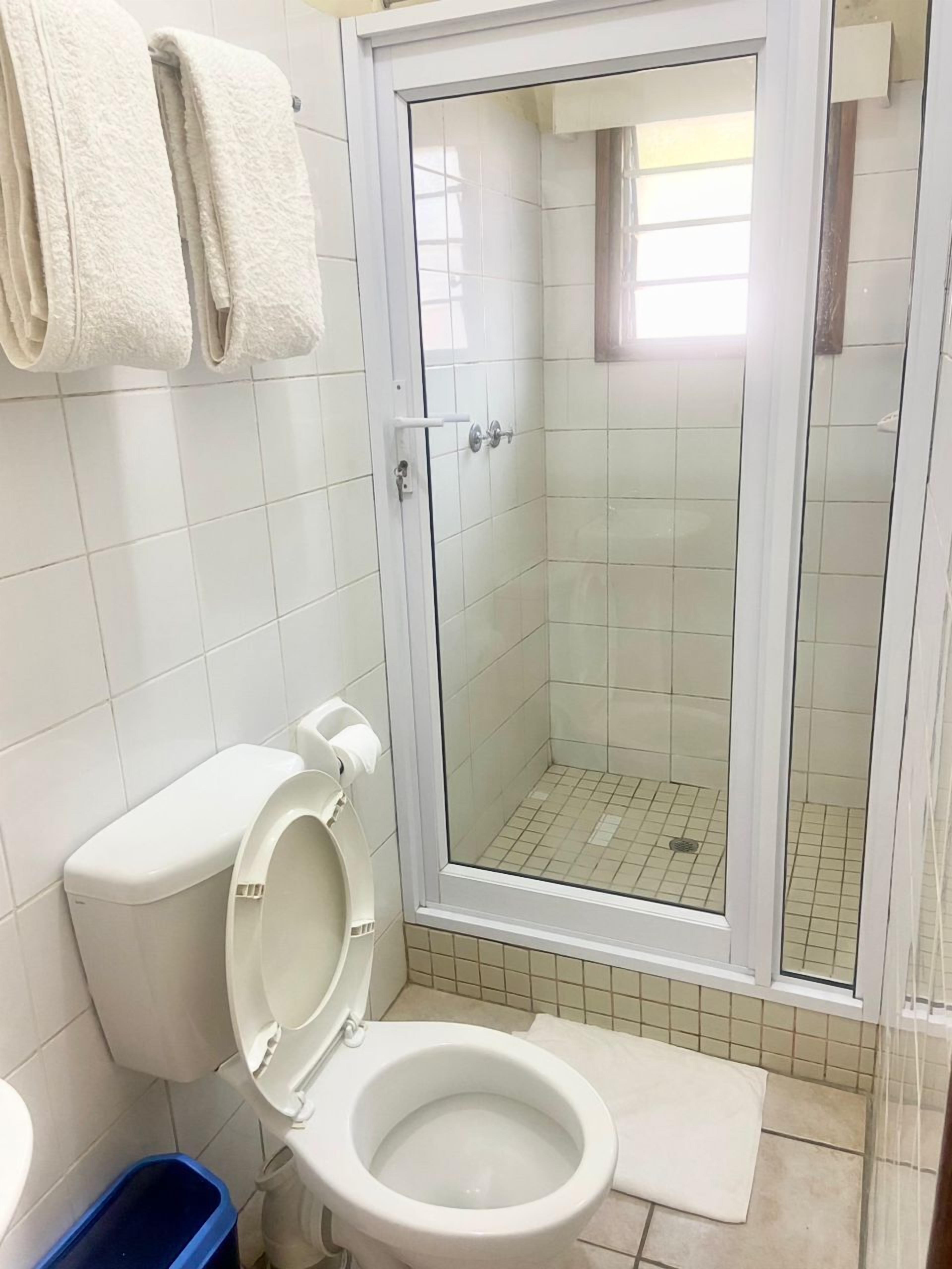 Apartment, 2 Bedrooms | Bathroom | Shower, towels, soap, toilet paper