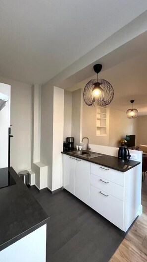 Appartement Deluxe, vue ville | Cuisine privée