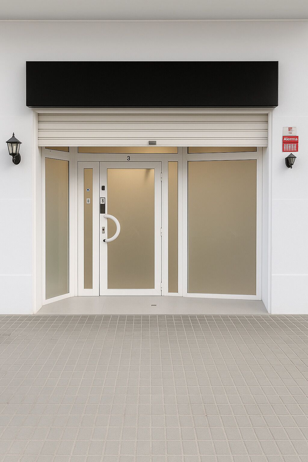 Fassade der Unterkunft