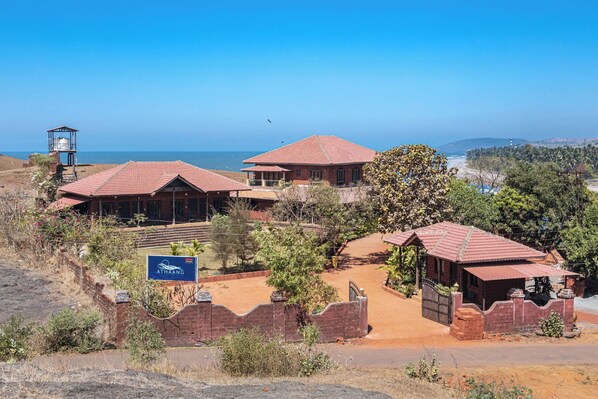 Façade de l’hébergement