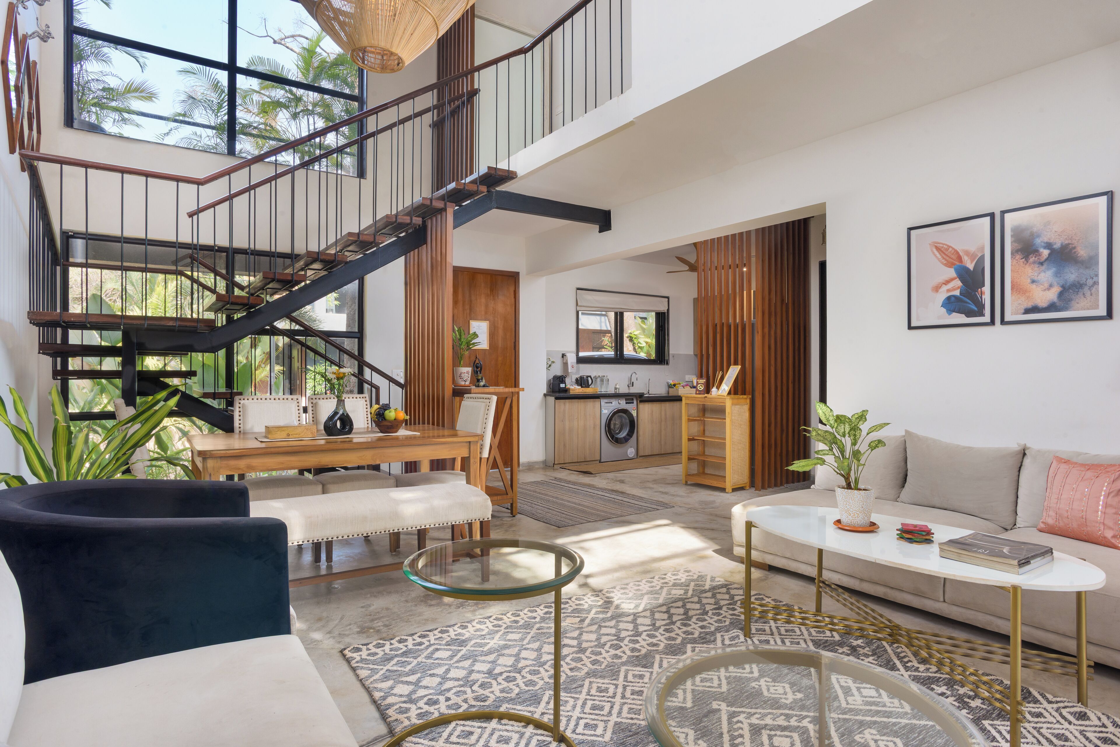 Villa Luxe, piscine privée | Coin séjour