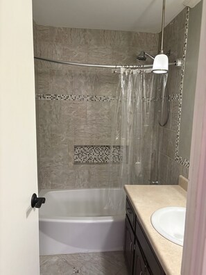 Towels, soap, toilet paper