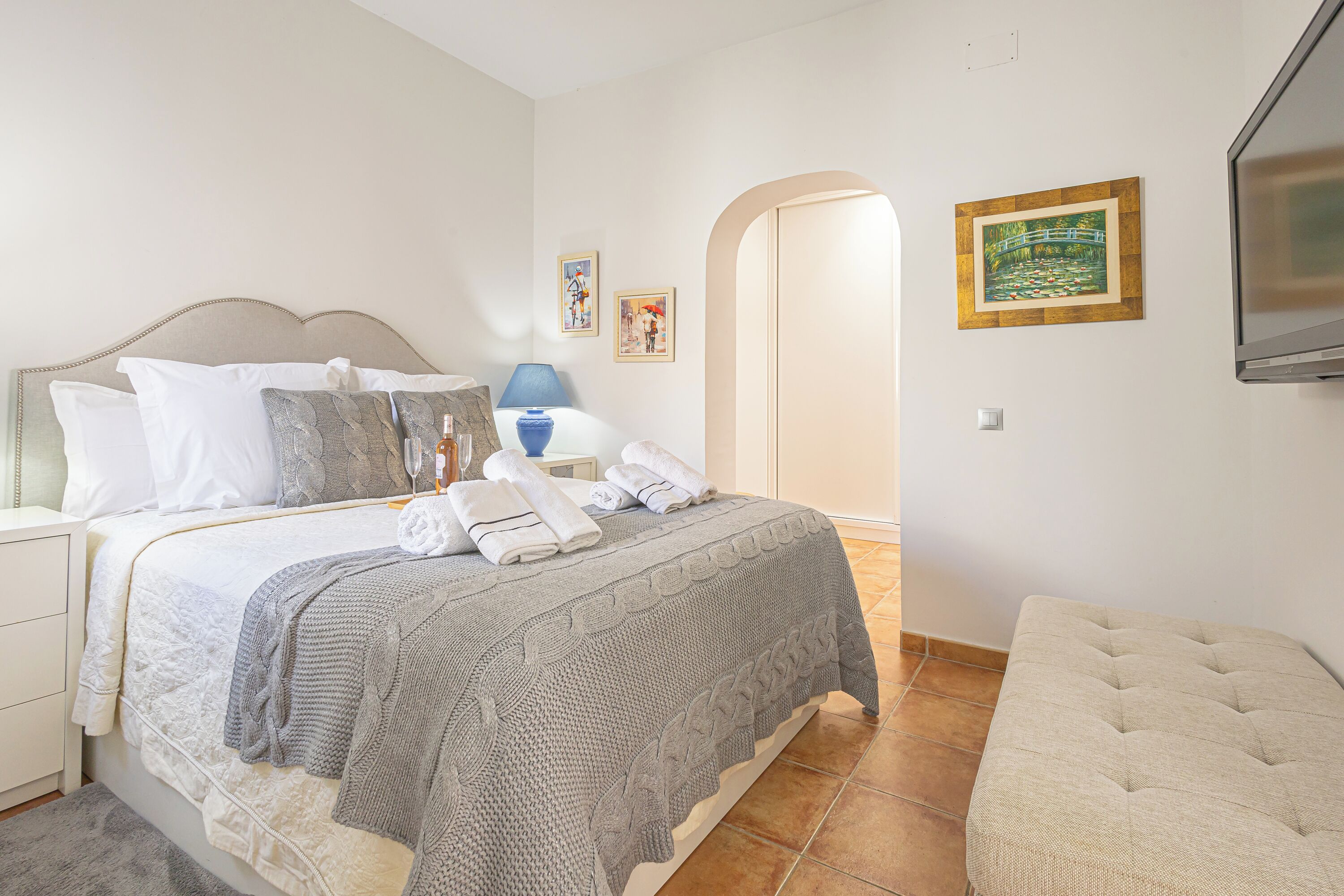 Townhouse – honeymoon, flere soverom, 2 bad (La Casita De Pueblo Andaluz) | 1 soverom, strykejern/-brett, wi-fi (inkludert) og sengetøy