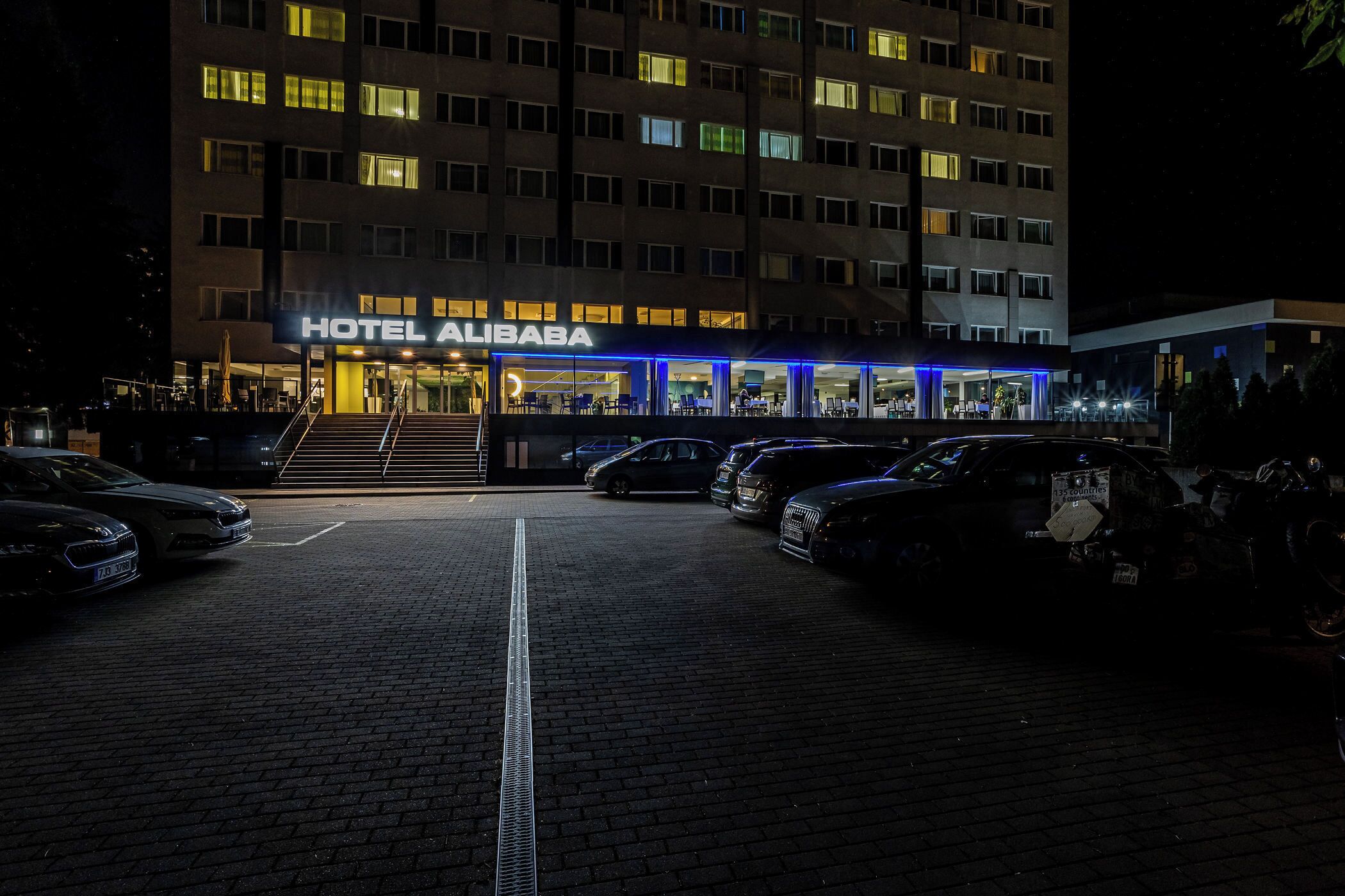 Fachada da propriedade