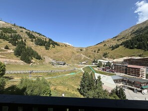 Blick von der Unterkunft