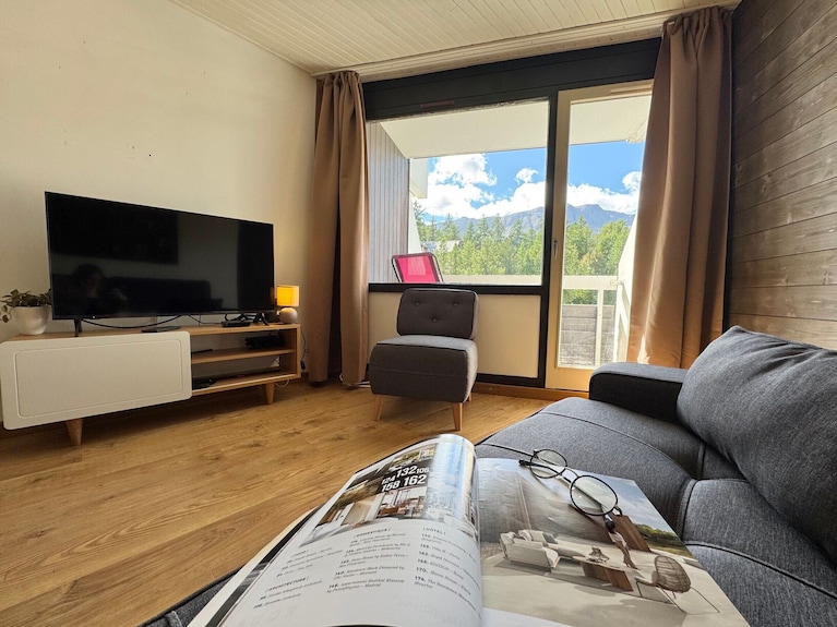 Appartement Chaleureux à Vars, Proche Pistes, 5 Pers - Vars