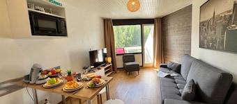 Appartement chaleureux Ă Vars, proche pistes, 5 pers