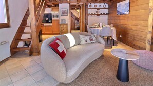 Fernseher, Kamin