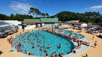 Indoor pool, seasonal outdoor pool