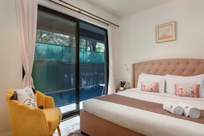 Deluxe Villa, Balcony, Pool View | Free WiFi