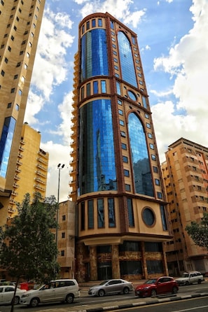 Façana frontal de l'allotjament