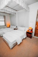 Twin Room, Balcony, Garden View | Iron/ironing board, free WiFi