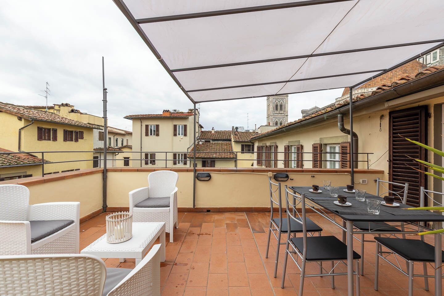 Appartement, animaux de compagnie acceptés, vue ville | Terrasse/Patio