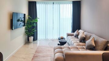 公寓, 2 间卧室 | 办公桌、笔记本电脑工作区、免费 WiFi