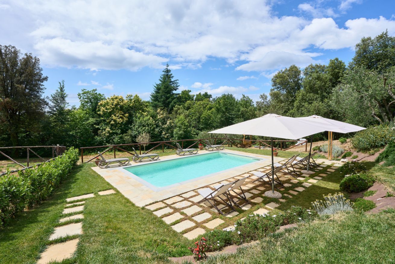 Alberca al aire libre 