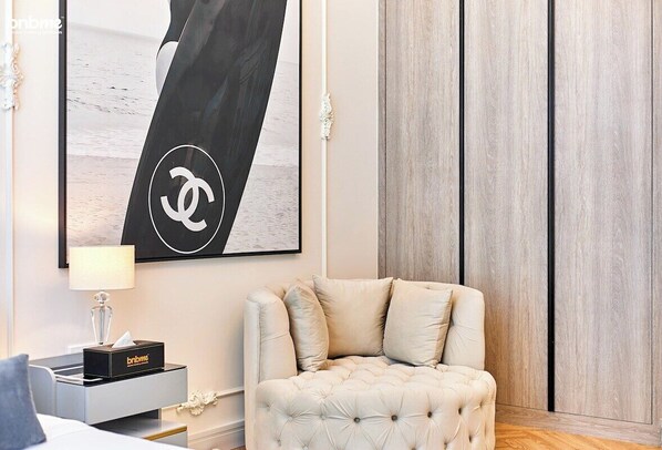 Iron/ironing board, WiFi, bed sheets - bnbme | Chic JVC Studio | Pool, Gym & Serene Retreat (Dubai)