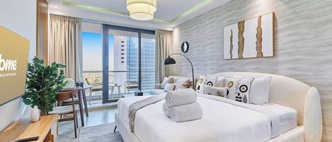 Fer et planche Ă repasser, Wi-Fi, literie fournie