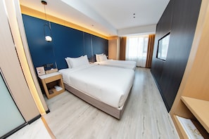 Hochwertige Bettwaren, schallisolierte Zimmer, Bügeleisen/Bügelbrett