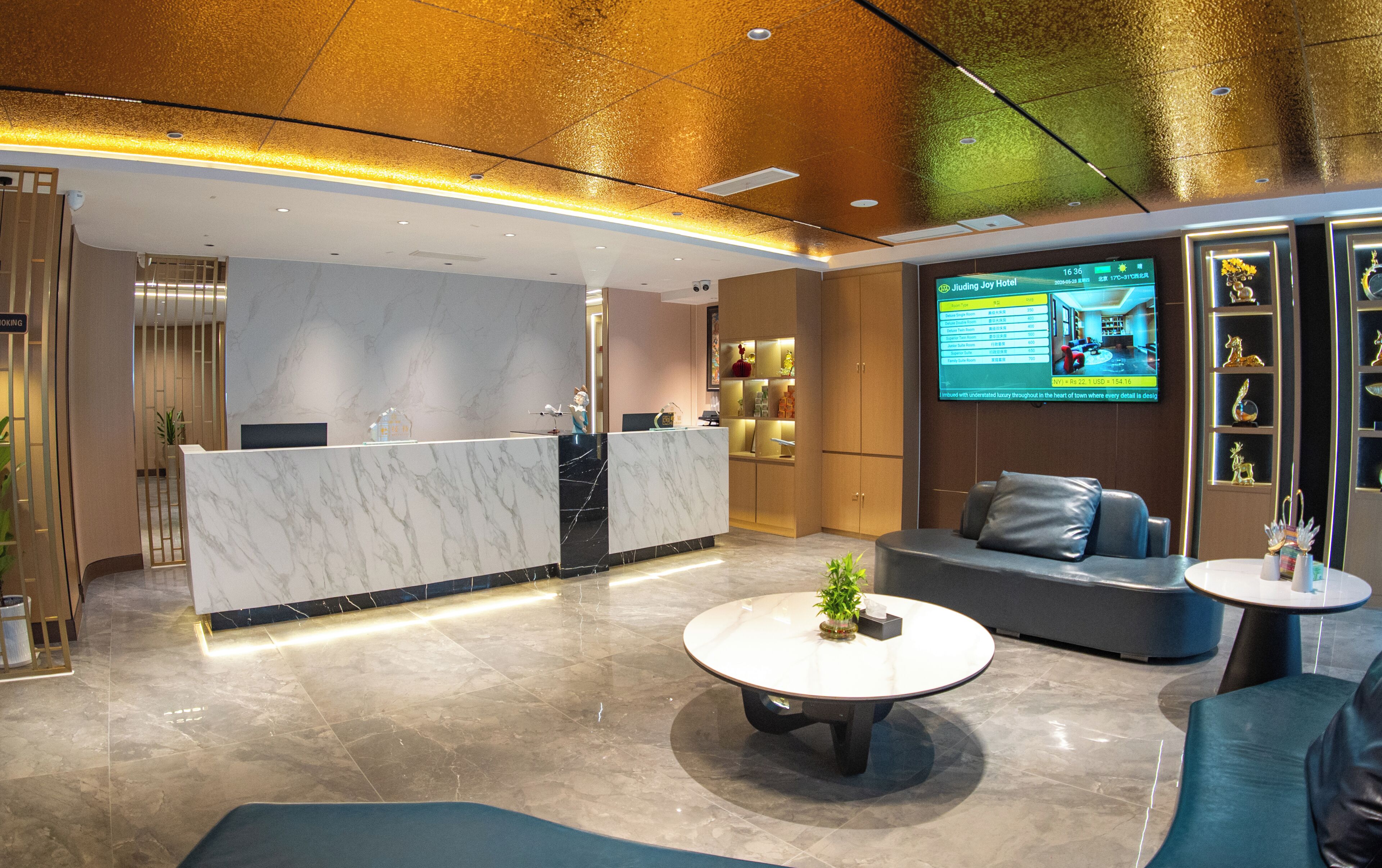 Sitzecke in der Lobby