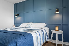 2 slaapkamers, een strijkplank/strijkijzer, gratis wifi, beddengoed