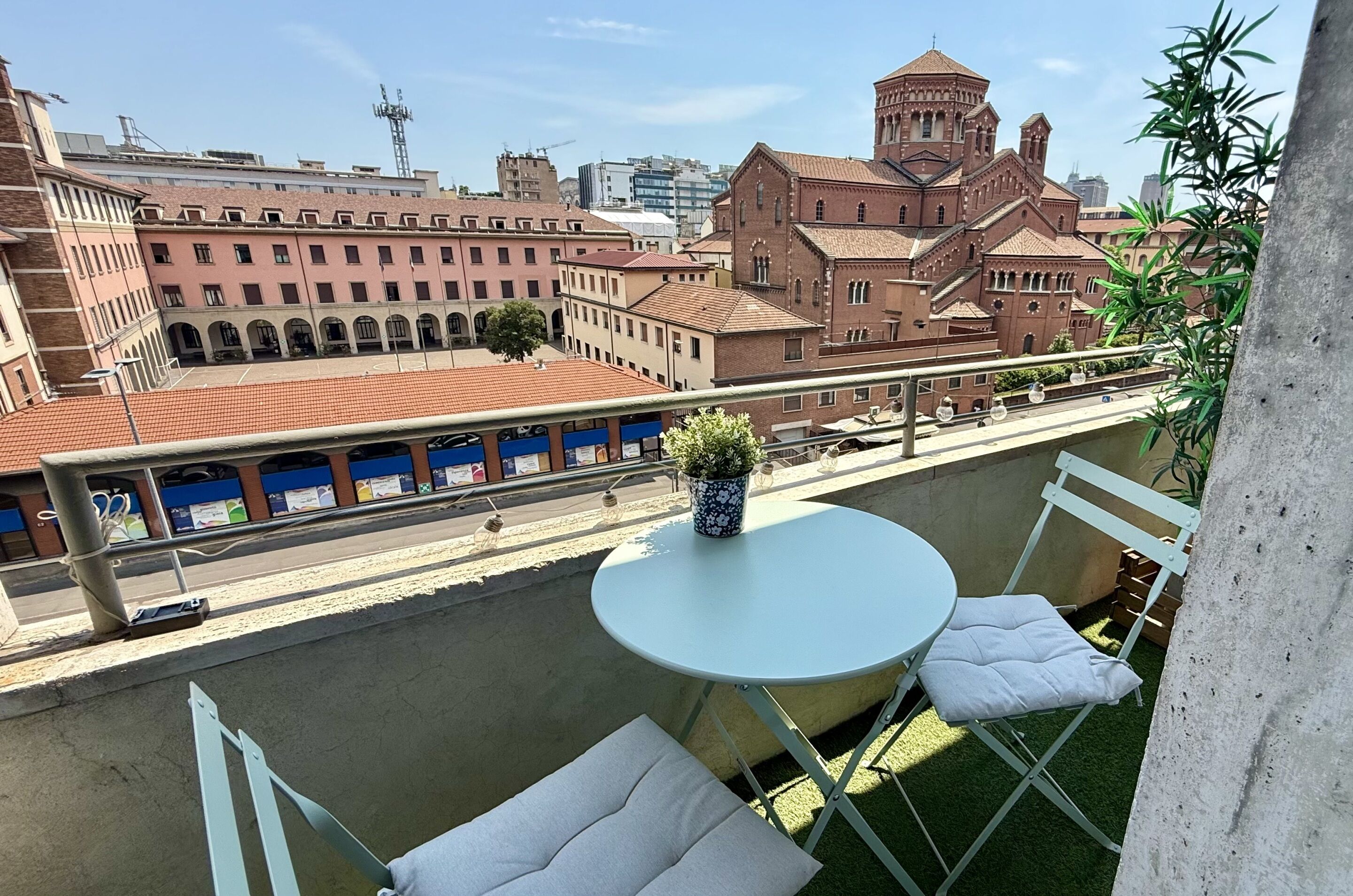 Panorama-dobbeltværelse - eget badeværelse | Udsigt fra balkon