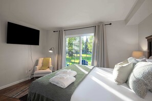 2 slaapkamers, een strijkplank/strijkijzer, reisbedje, wifi