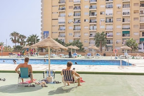 Seasonal outdoor pool