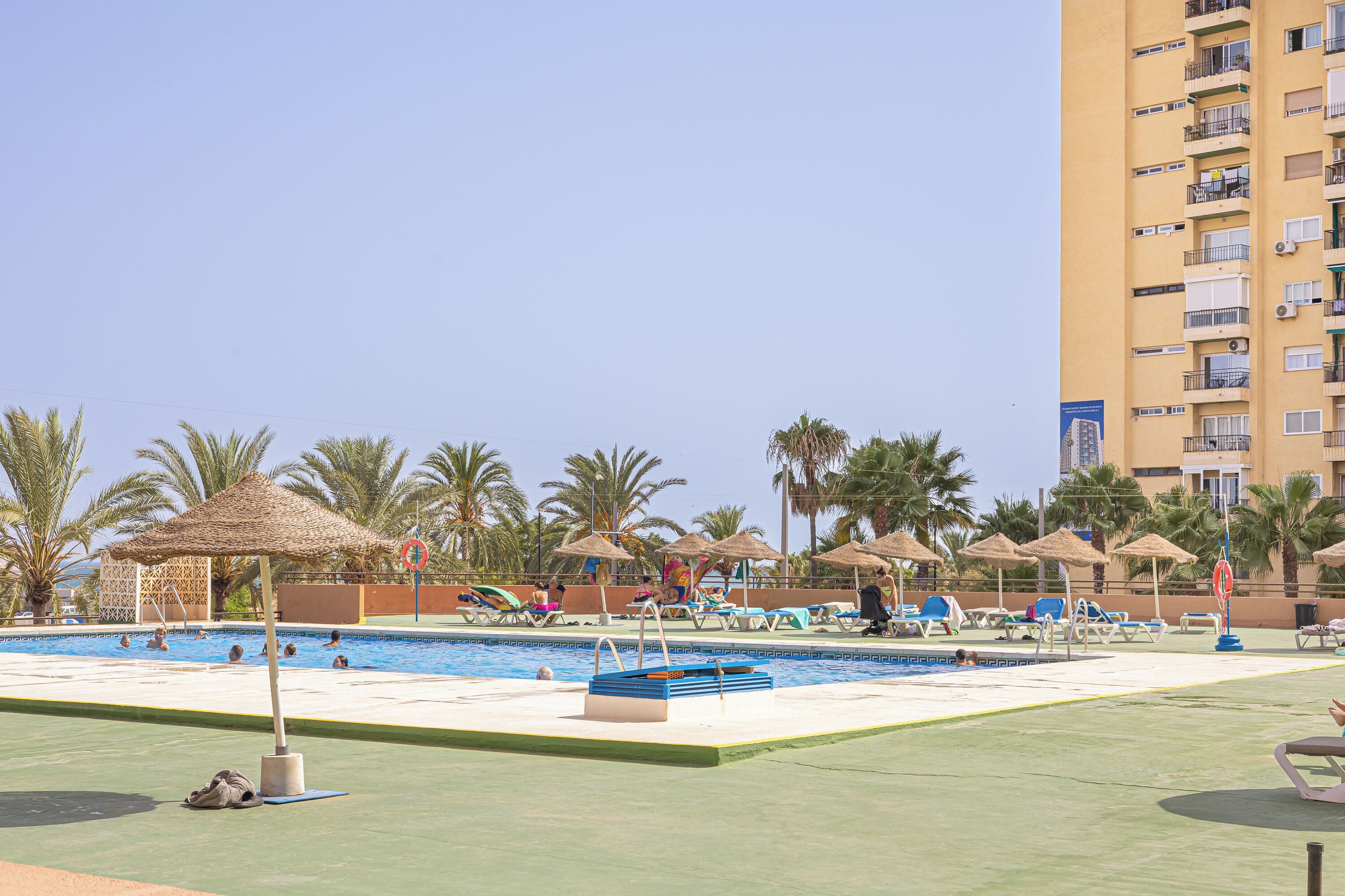 Seasonal outdoor pool