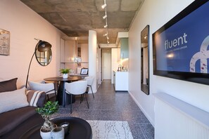 Studio | Wohnbereich | Smart-TV, Netflix, Streaming-Dienste