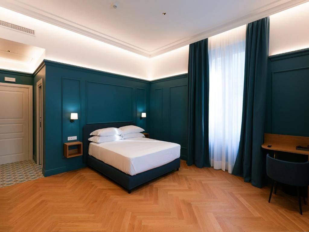 Deluxe-Doppelzimmer, Balkon, Gartenblick | Zimmersafe, Schreibtisch, kostenloses WLAN