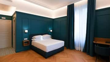 Deluxe Double Room, Balcony, Garden View | In-room safe, desk, free WiFi