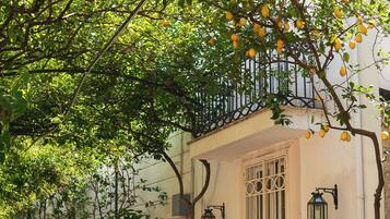 Comfort-Doppelzimmer, Gartenblick | Ausblick vom Zimmer